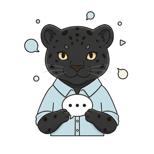 黒ヒョウ × ENTP タイプ画像