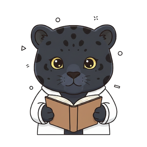 黒ヒョウ × INTP タイプ画像