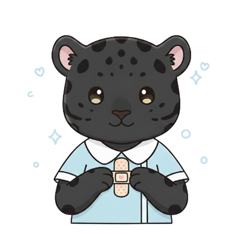 黒ヒョウ × ISFJ タイプ画像