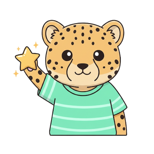 チーター × ENFP タイプ画像