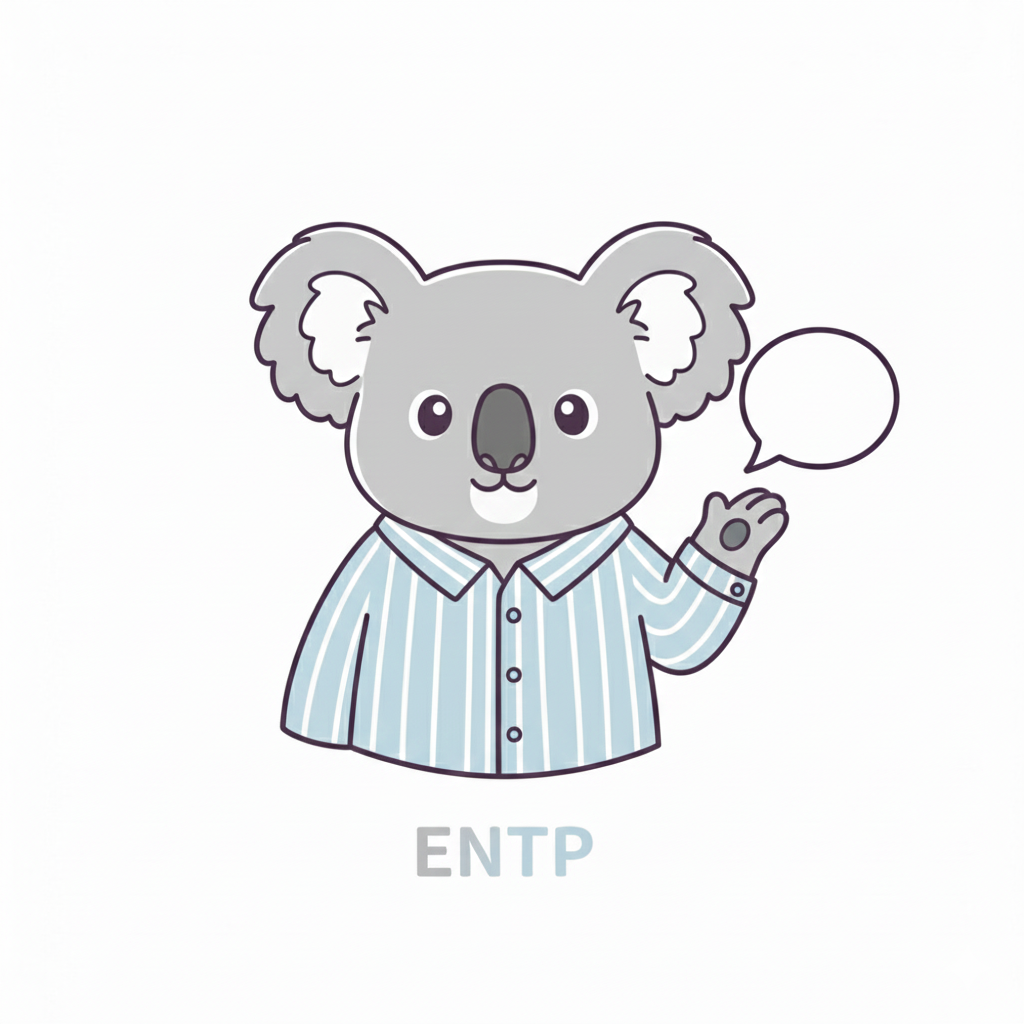コアラ × ENTP タイプ画像