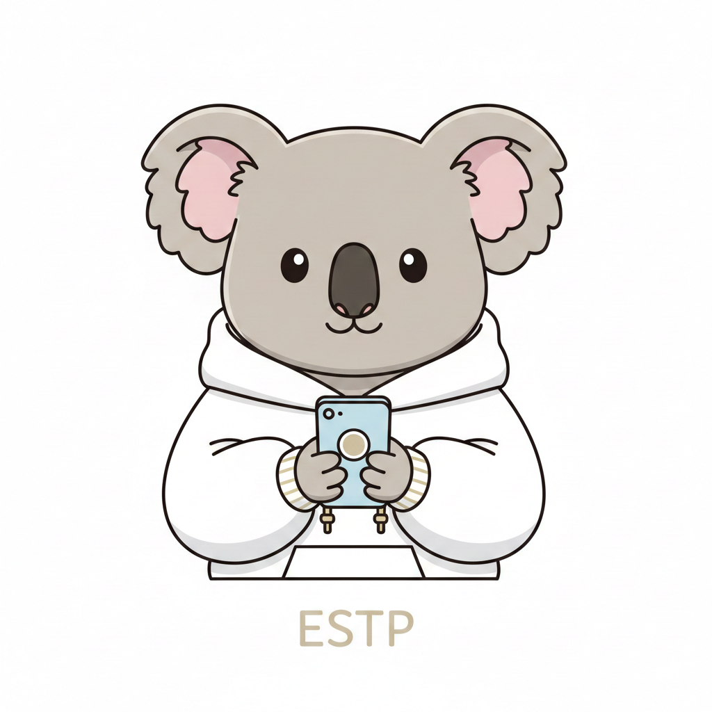 コアラ × ESTP タイプ画像