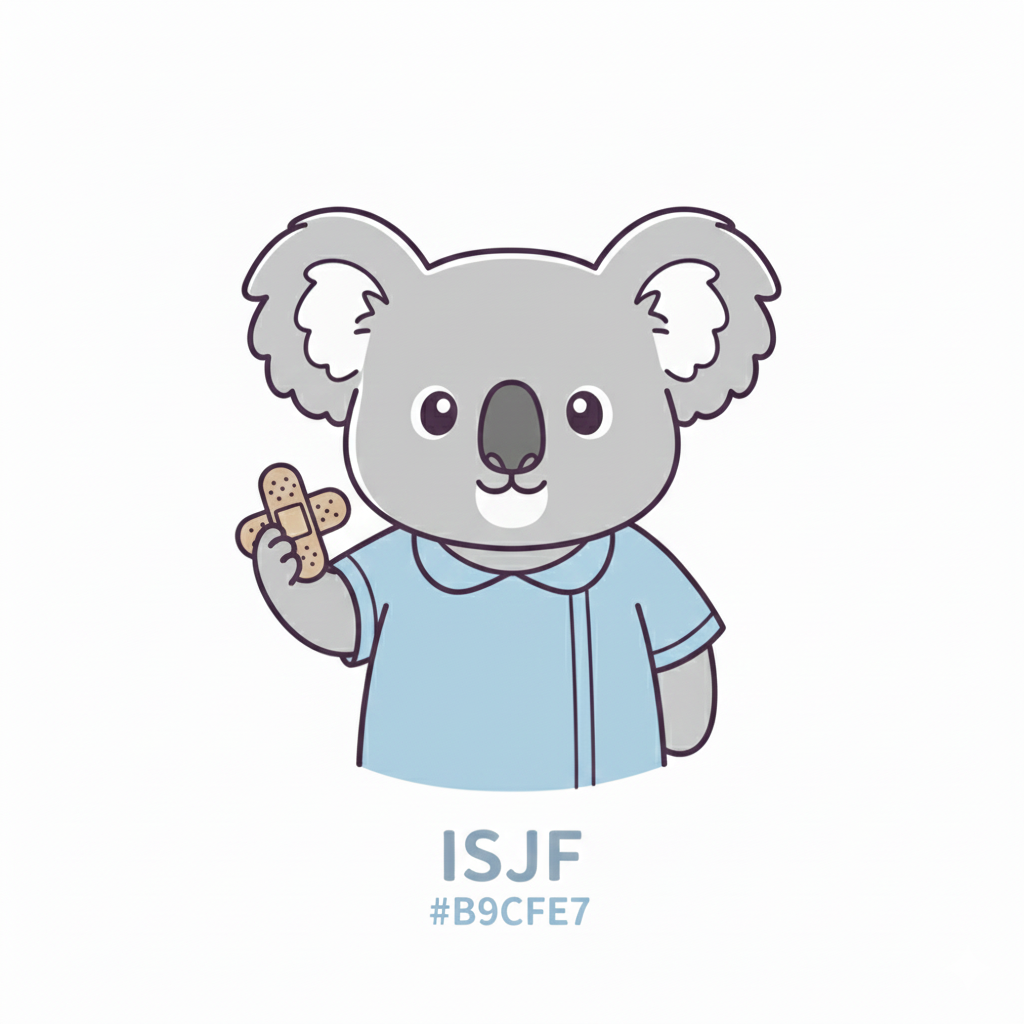 コアラ × ISFJ タイプ画像