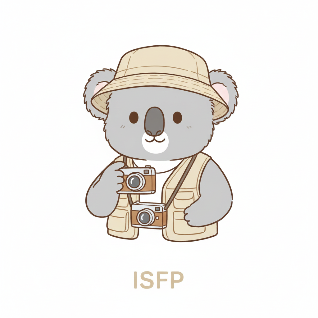 コアラ × ISFP タイプ画像