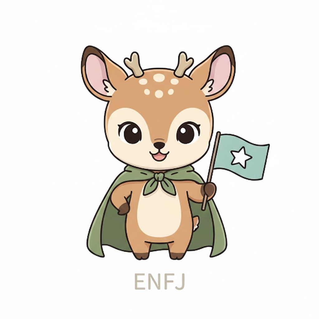 コジカ × ENFJ タイプ画像
