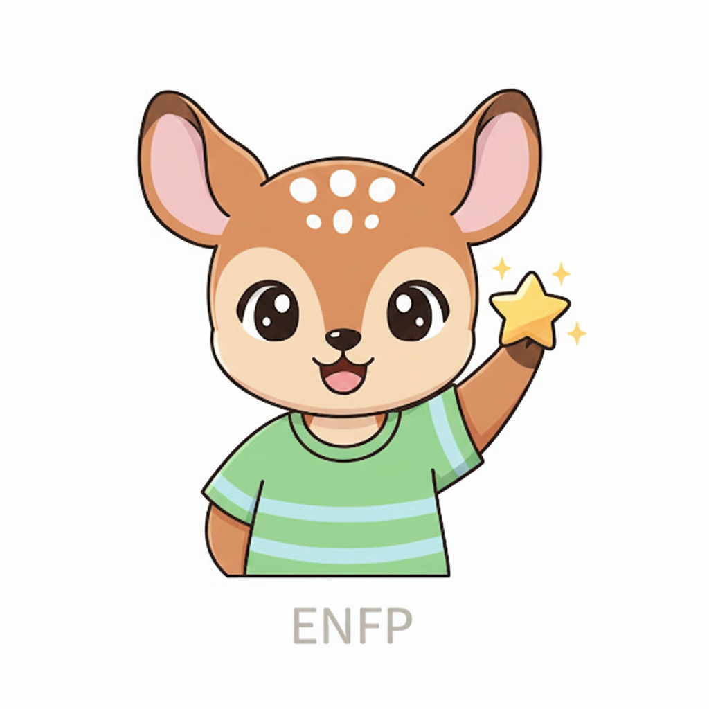 コジカ × ENFP タイプ画像