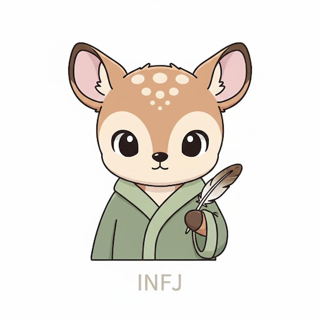 コジカ × INFJ タイプ画像