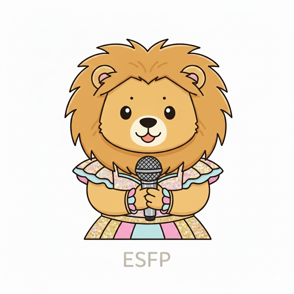 ライオン × ESFP タイプ画像