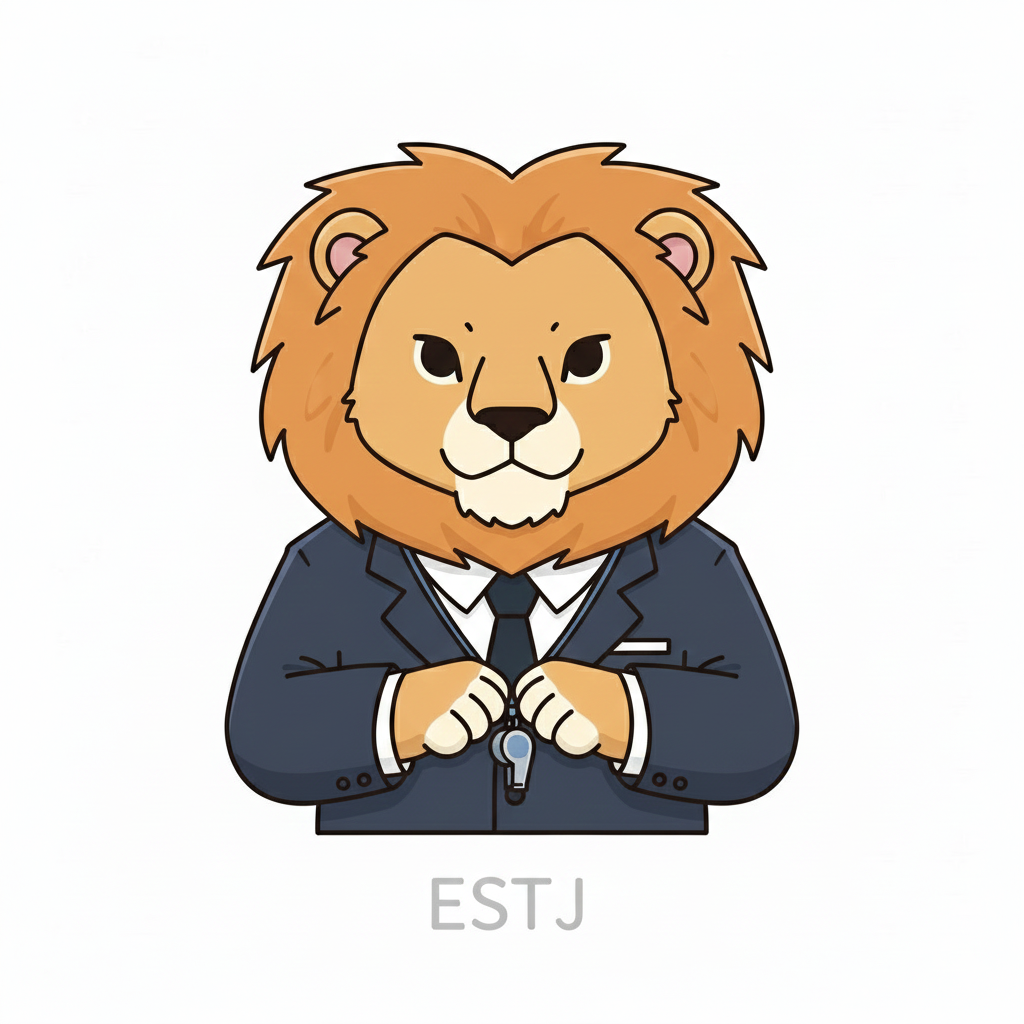 ライオン × ESTJ タイプ画像