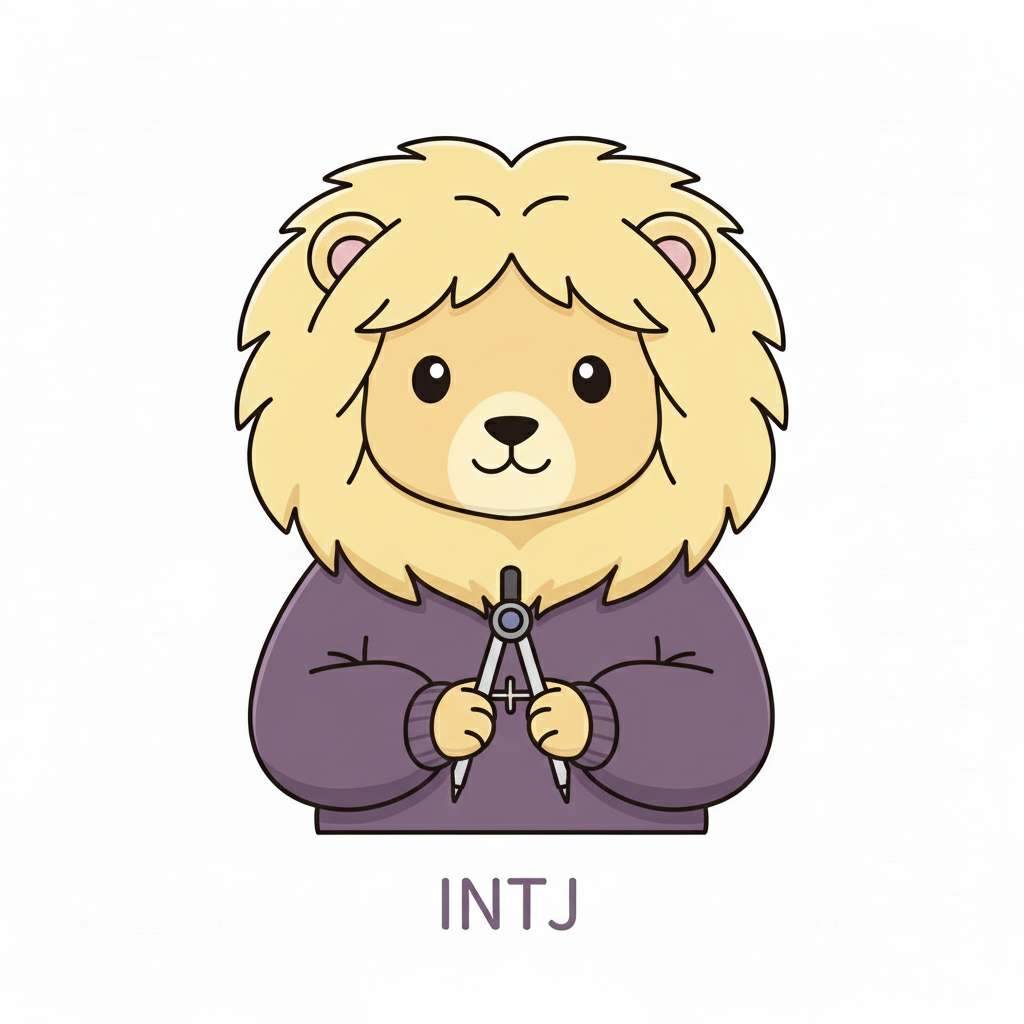 ライオン × INTJ タイプ画像