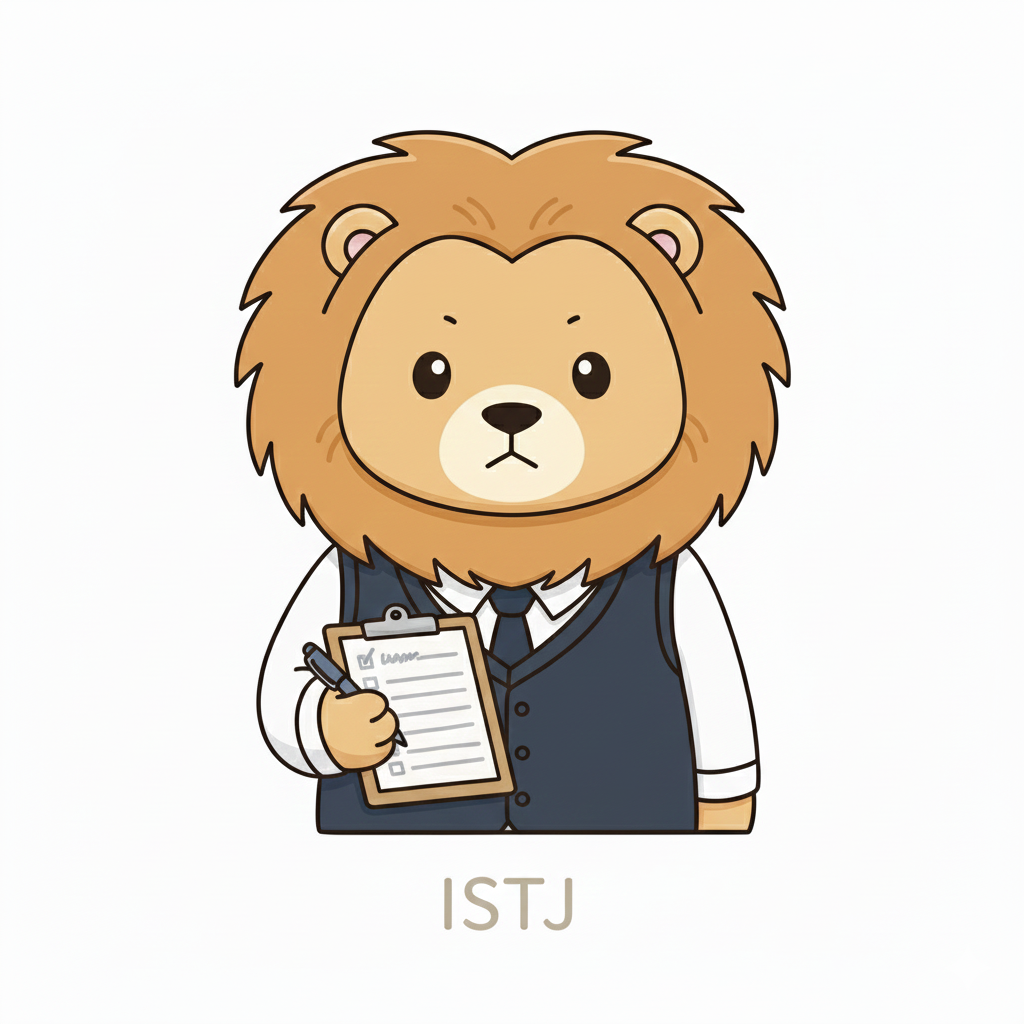 ライオン × ISTJ タイプ画像