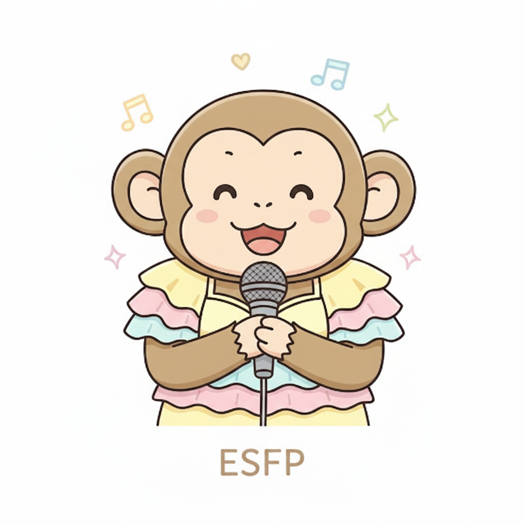 サル × ESFP タイプ画像