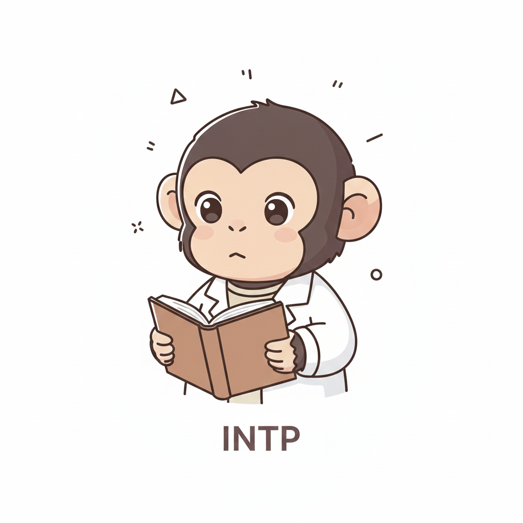 サル × INTP タイプ画像