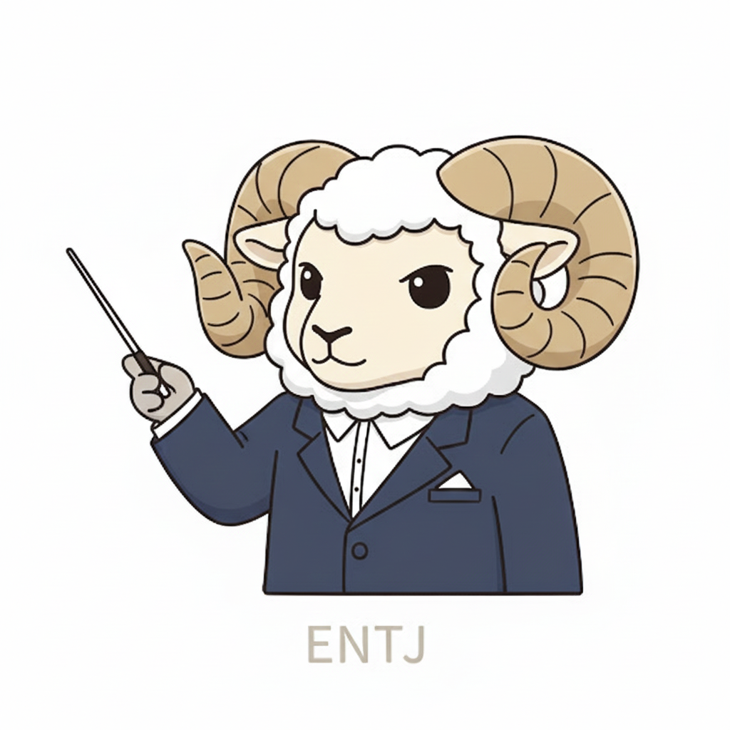 ヒツジ × ENTJ タイプ画像