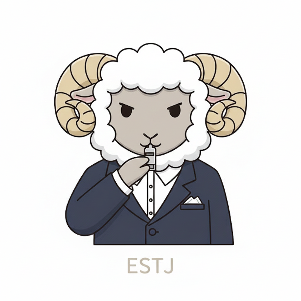 ヒツジ × ESTJ タイプ画像