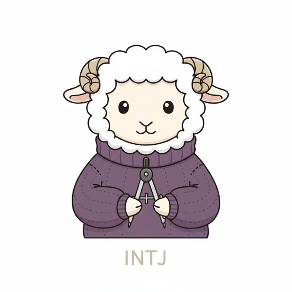 ヒツジ × INTJ タイプ画像