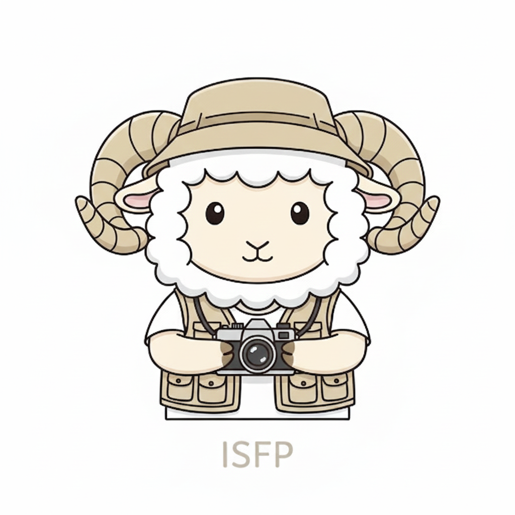 ヒツジ × ISFP タイプ画像