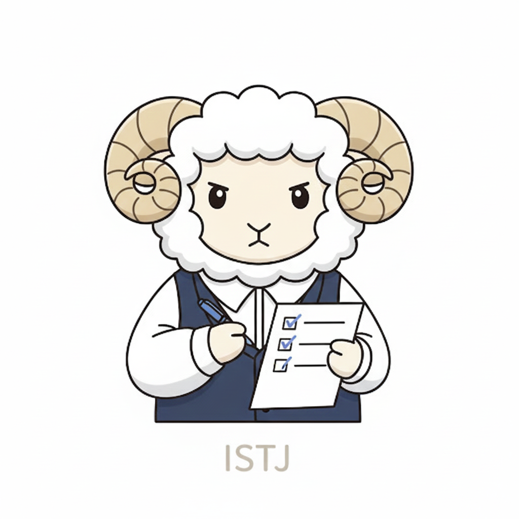 ヒツジ × ISTJ タイプ画像
