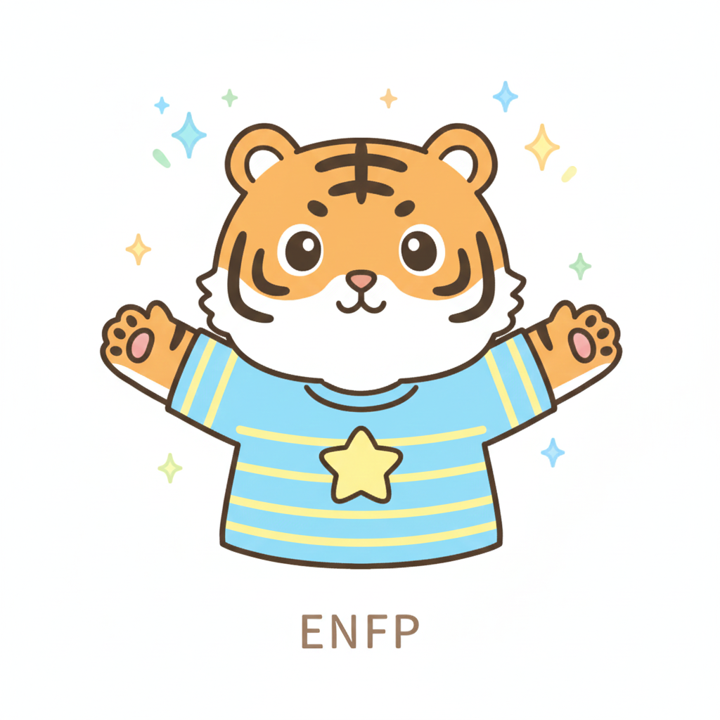 トラ × ENFP タイプ画像