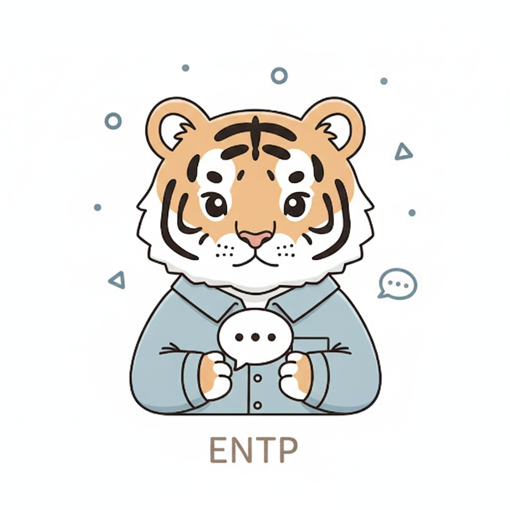 トラ × ENTP タイプ画像