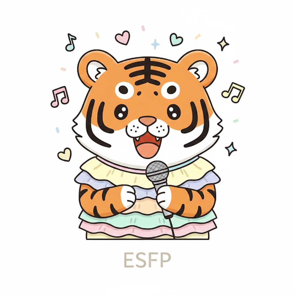 トラ × ESFP タイプ画像