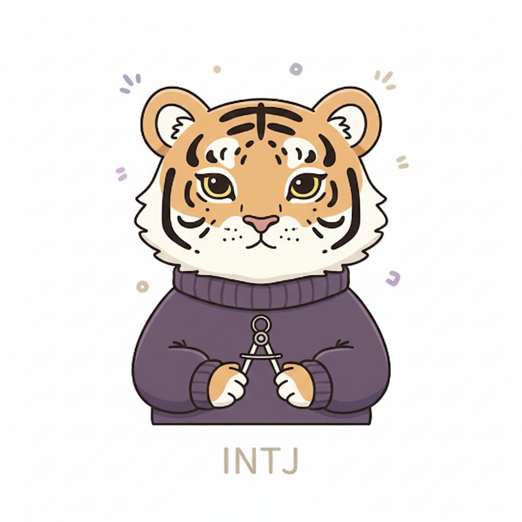 トラ × INTJ タイプ画像