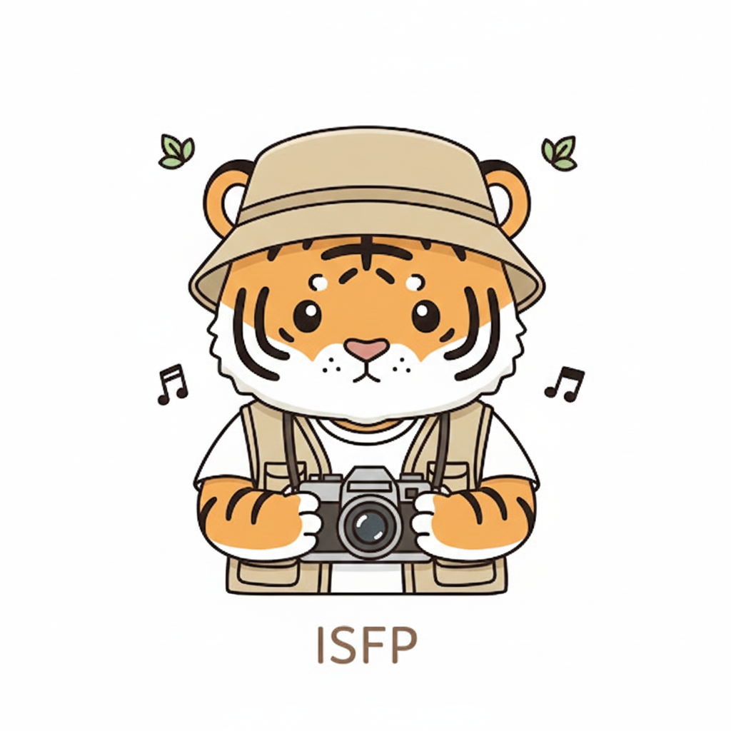 トラ × ISFP タイプ画像