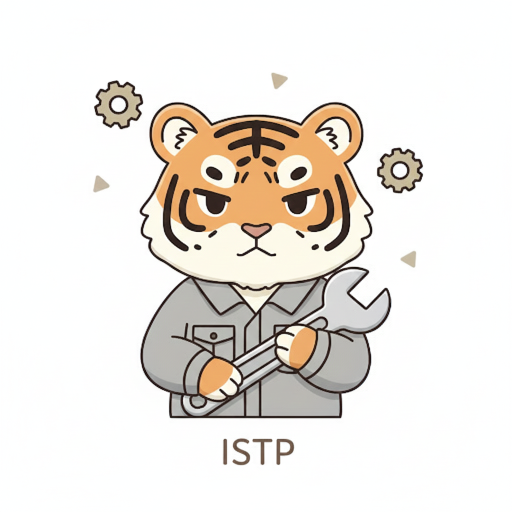 トラ × ISTP タイプ画像