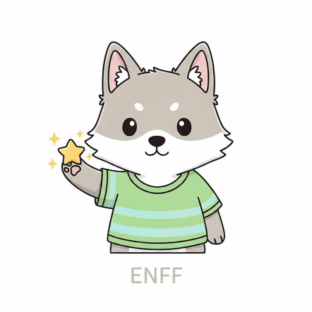 オオカミ × ENFP タイプ画像