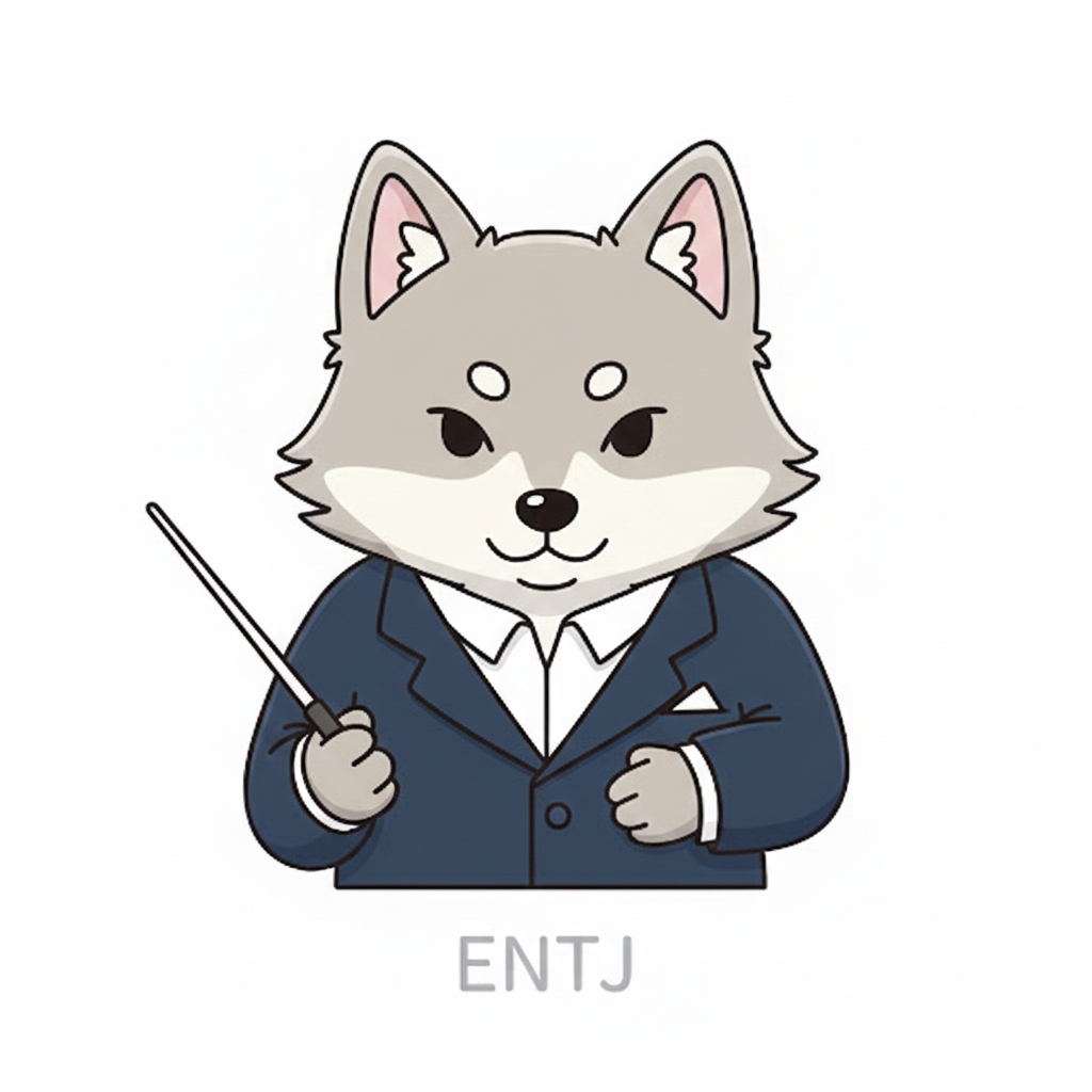 オオカミ × ENTJ タイプ画像