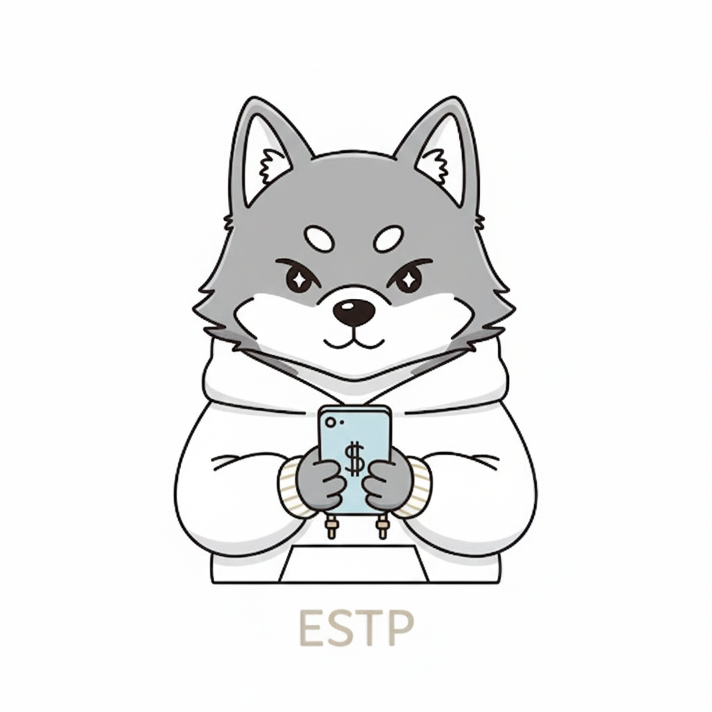 オオカミ × ESTP タイプ画像