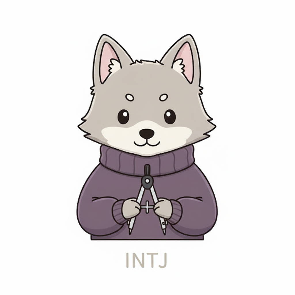 オオカミ × INTJ タイプ画像