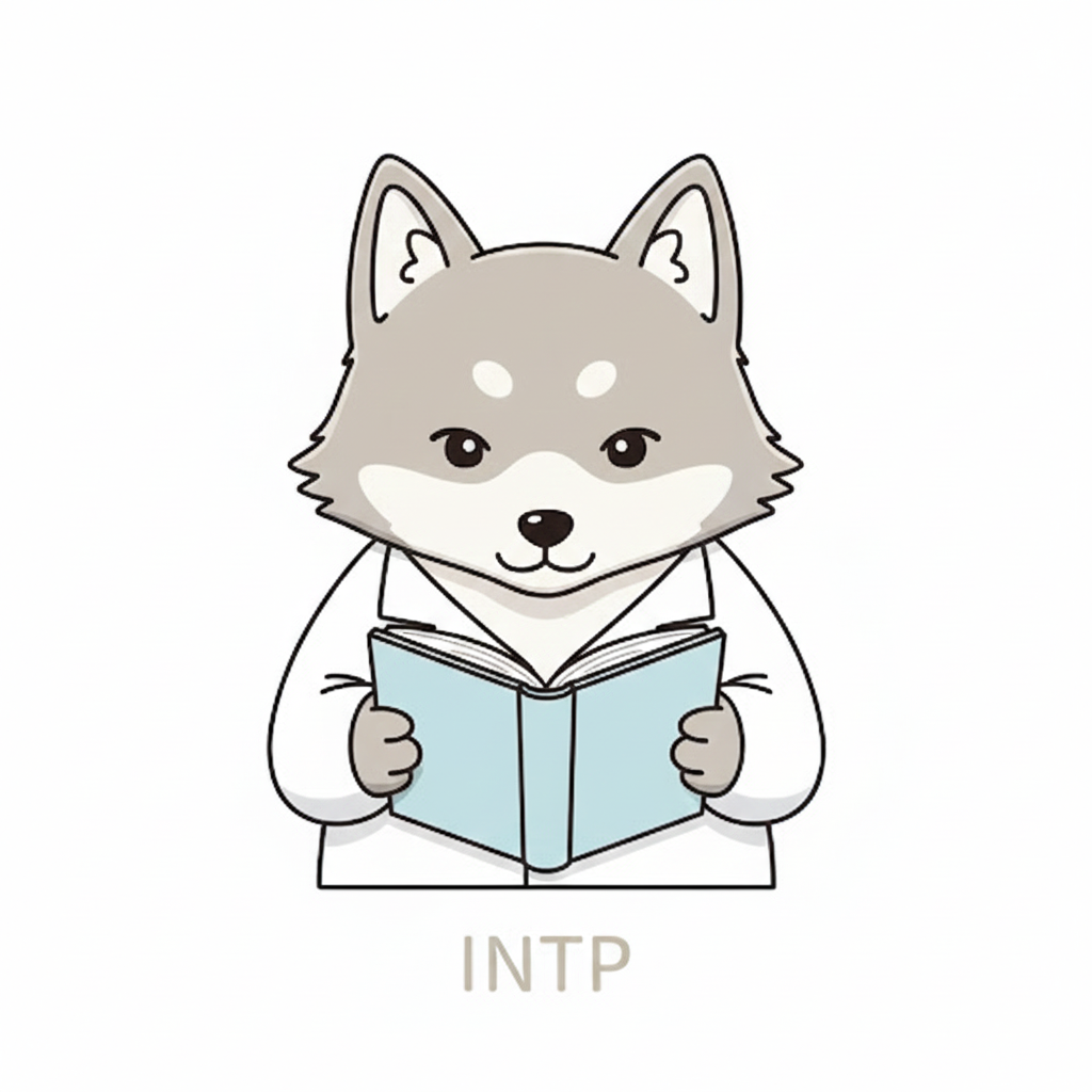 オオカミ × INTP タイプ画像
